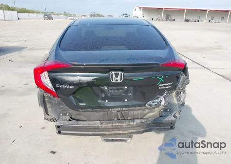 2020 Honda Civic Sport z USA, uszkodzony, nr VIN 19XFC2F88LE027503